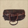 Leather Weekender Bag - Overnight Travel Duffel Bag